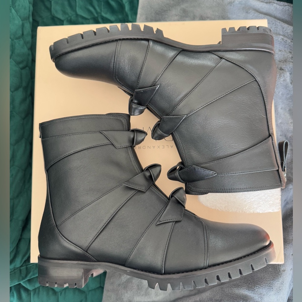 Alexandre Birman Lolita Waterproof Bootie 15 Black - Picture 9 of 13
